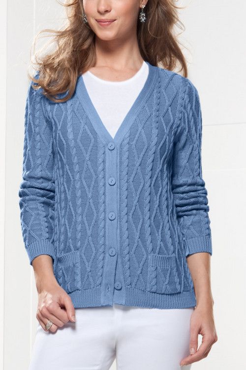 Gilet torsadé en coton - 21 2