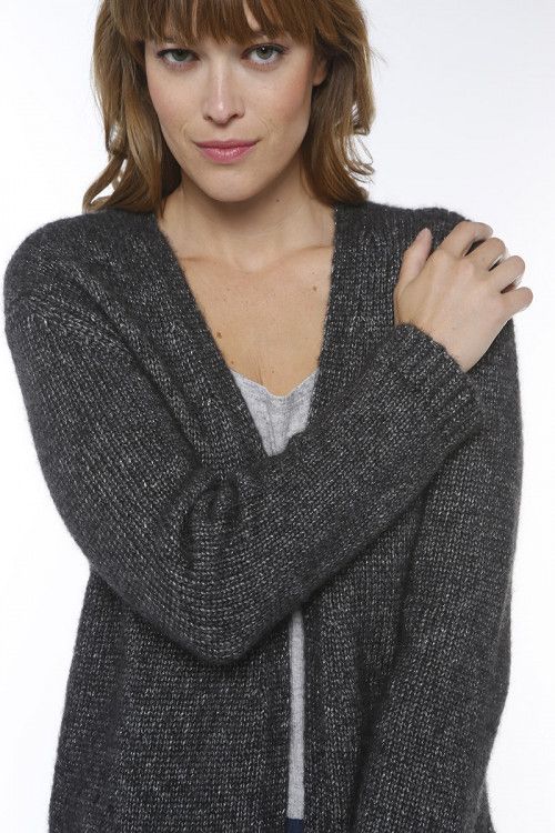 Gilet laine baby alpaga - 1 2