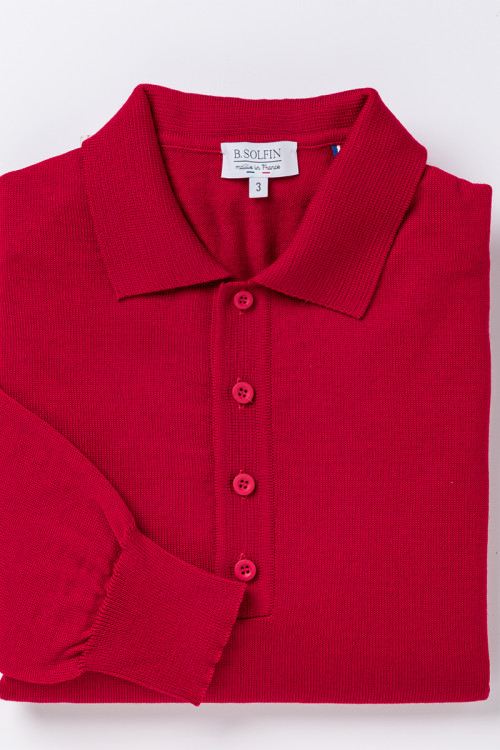 Polo en laine - 1 Monsieur Solfin | Fabriqué en France 2