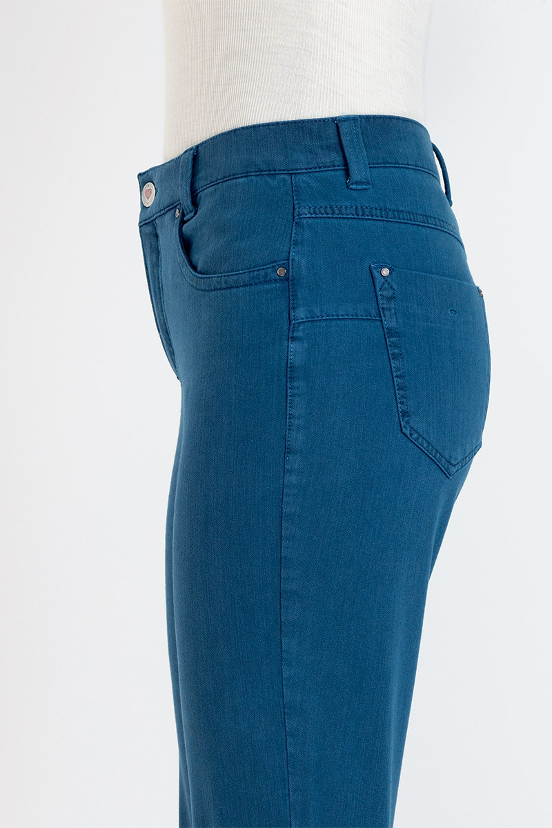 Jean coupe droite en coton 3 B Solfin Fabriqué en France