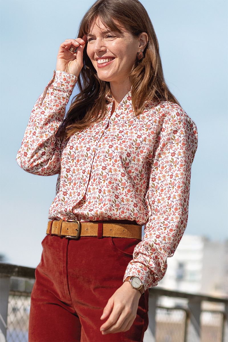 Chemisier femme fleuri hotsell