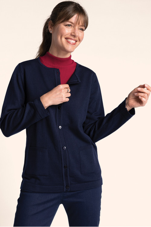 Col plastron mixte 18 B Solfin Fabriqué en France 2