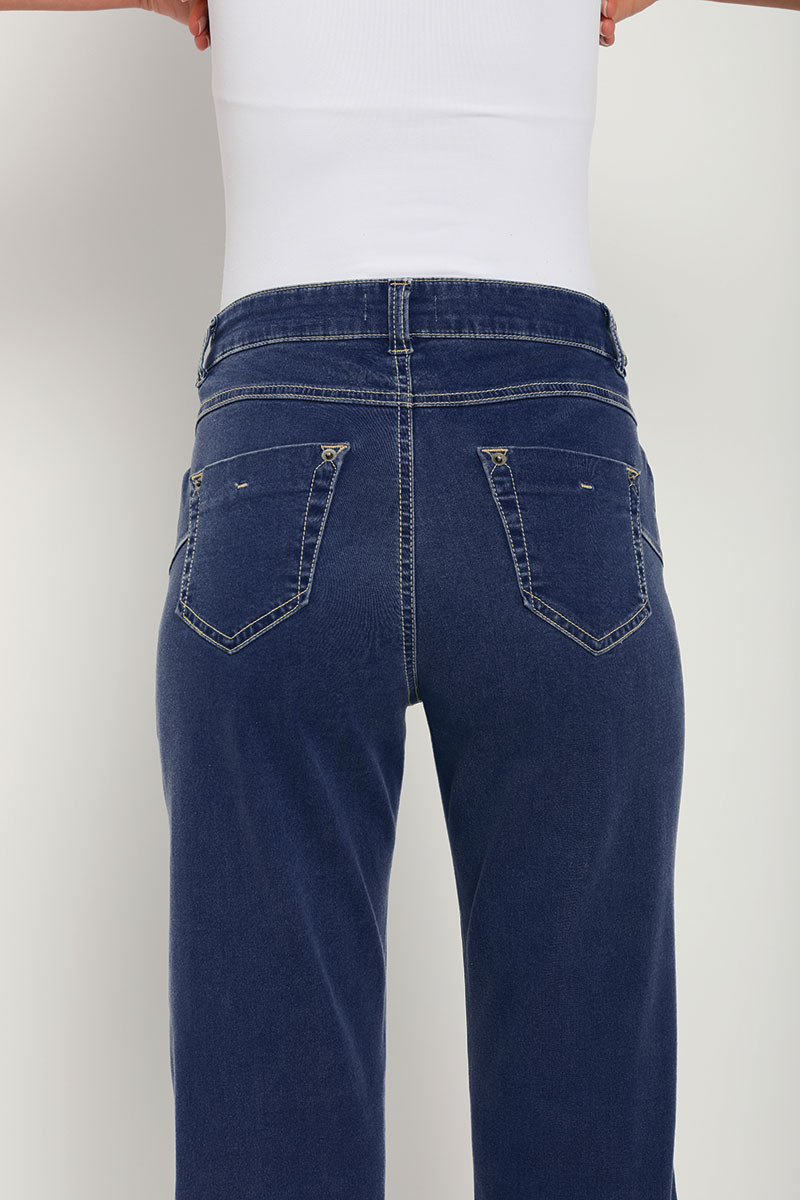Jean taille haute 4 B Solfin Fabriqué en France