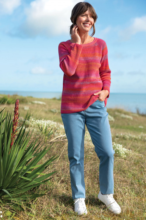 Jegging en coton 5 B Solfin Fabriqué en France