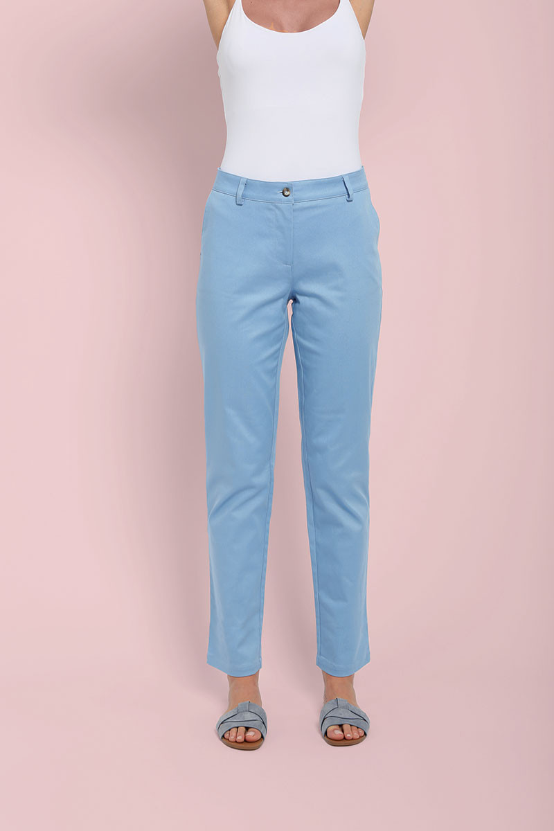 Pantalon chino en coton 24 B Solfin Fabriqué en France