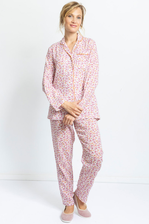 Pyjama coton vichy 1 B Solfin Fabriqué en France 2