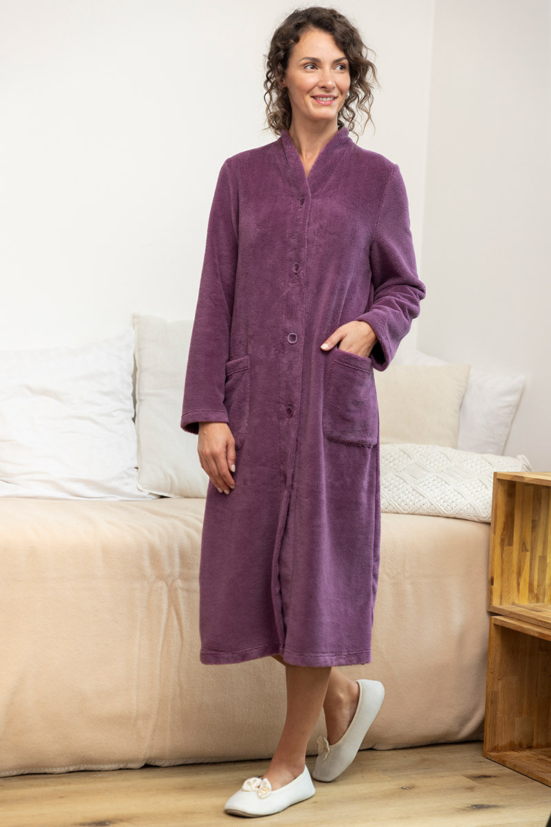 Robe de chambre bambou 2 B Solfin Fabriqué en France
