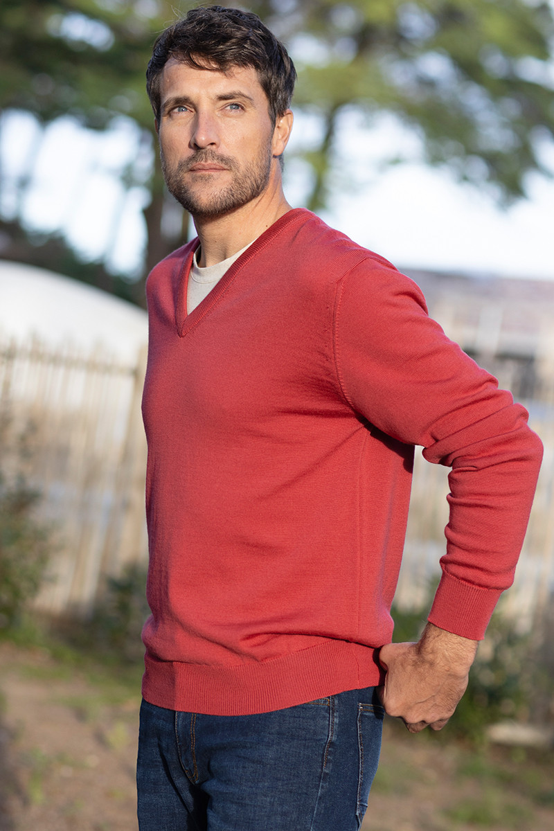Pull mérinos 10 B Solfin Fabriqué en France