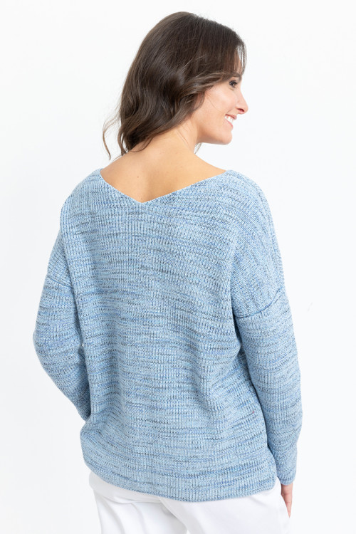 Pull décoleté dans le dos 1 B Solfin Fabriqué en France 2
