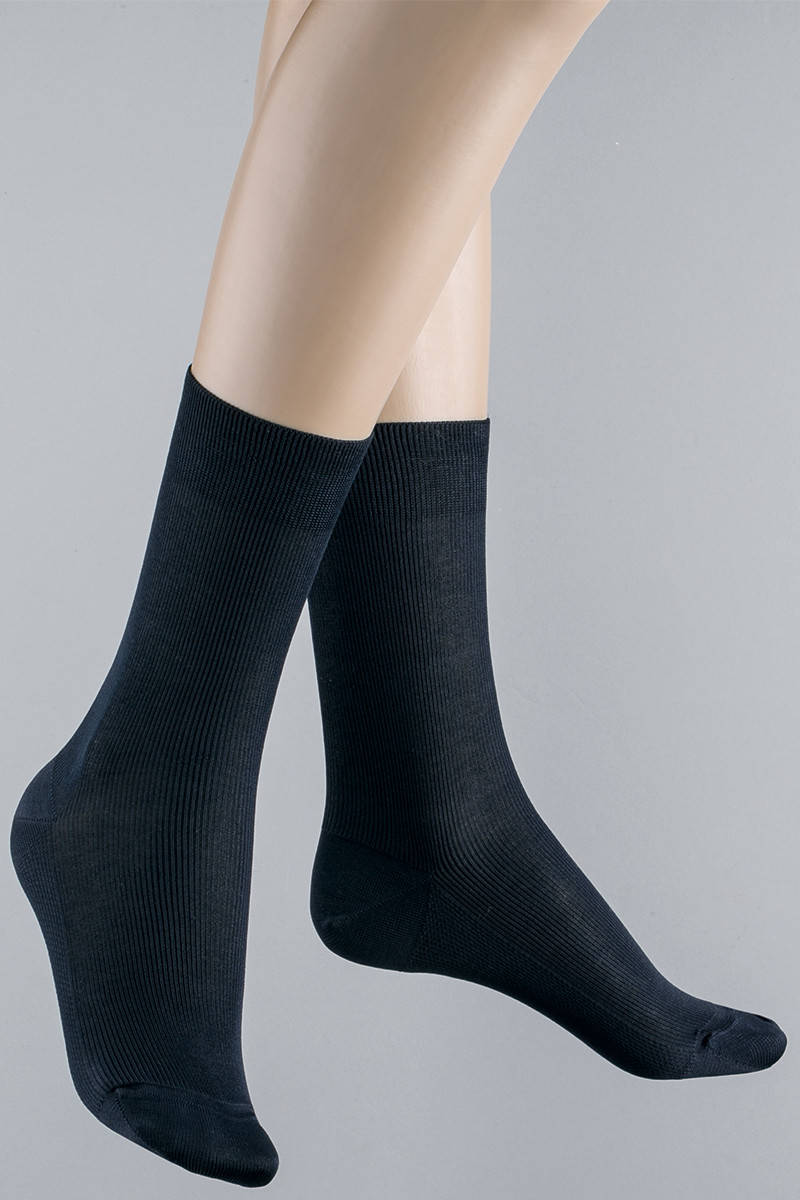 Mi-chaussettes fil d'écosse 1 B Solfin Fabriqué en France