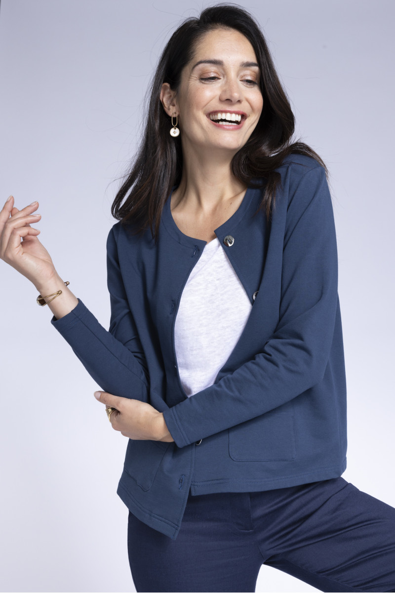 Veste molleton 1 B Solfin Fabriqué en France