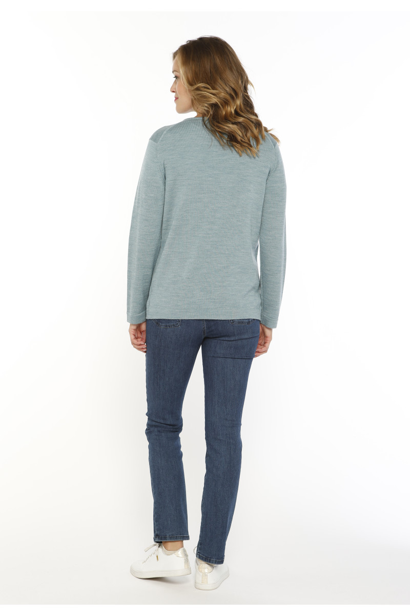 Cardigan en laine 12 B Solfin Fabriqué en France