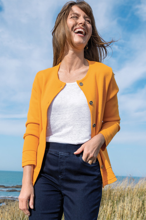 Veste courte en laine 1 B Solfin Fabriqué en France