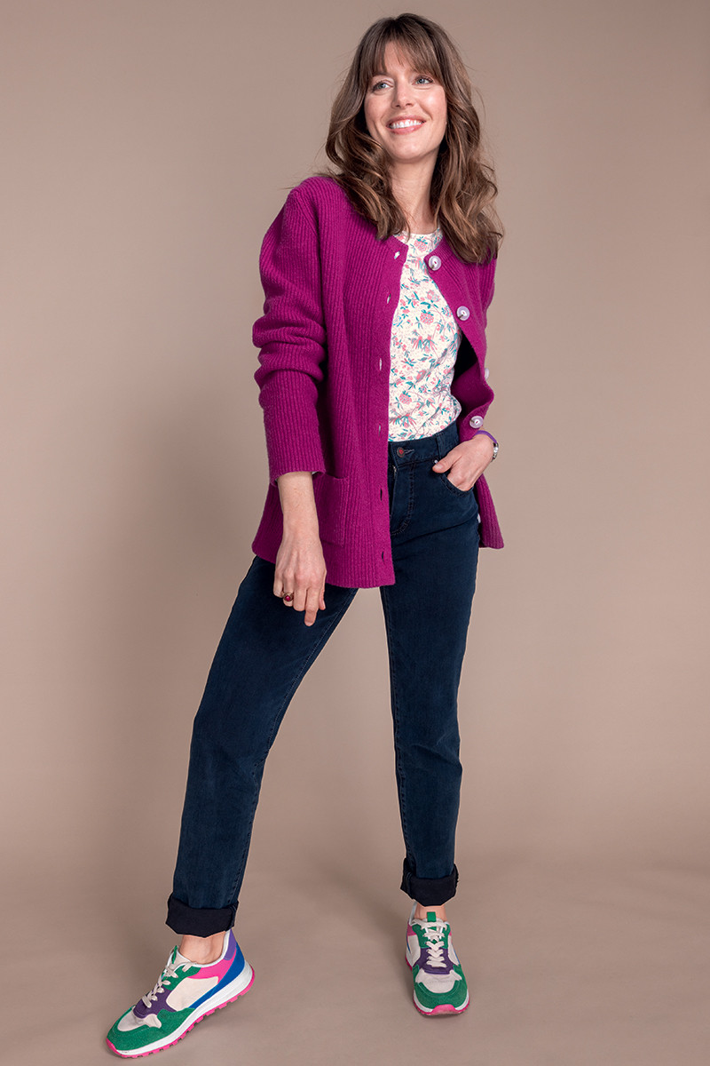 Cardigan en laine 2 B Solfin Fabriqué en France