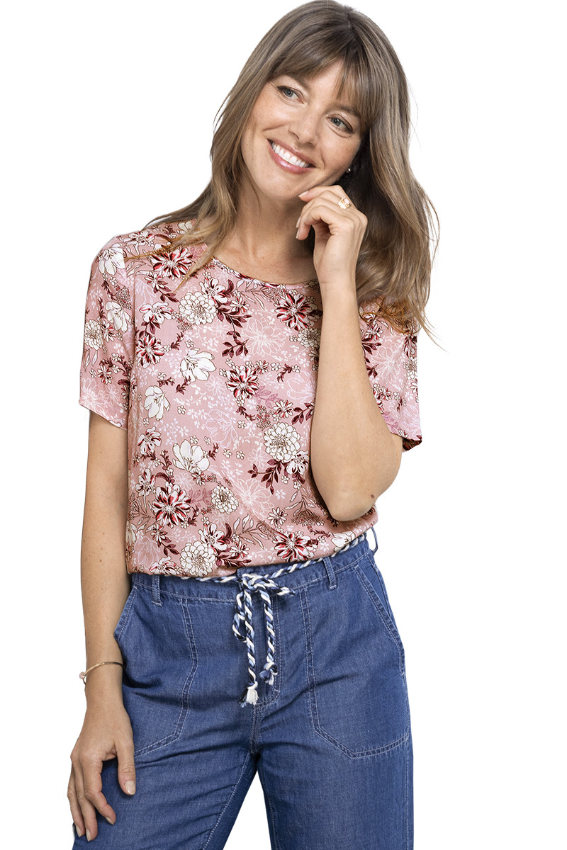 Blouse viscose 1 B Solfin Fabriqué en France