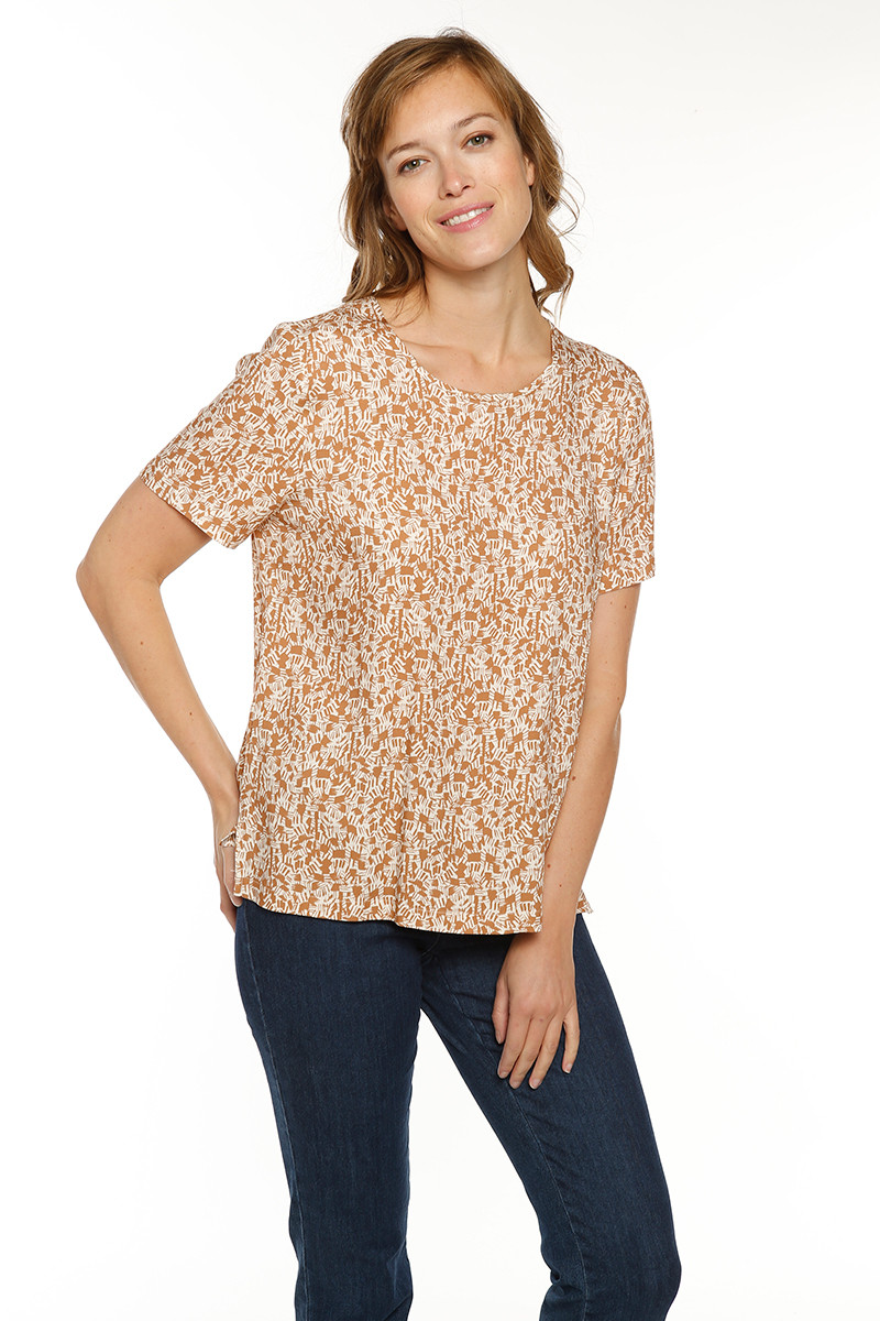 Blouse viscose 3 B Solfin Fabriqué en France