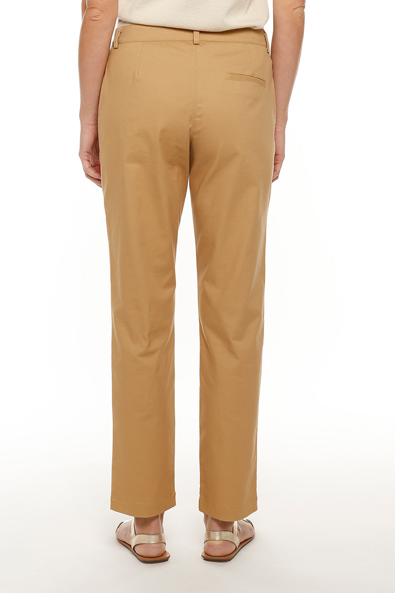 Pantalon chino coupe droite coton 4 B Solfin Fabriqué en France