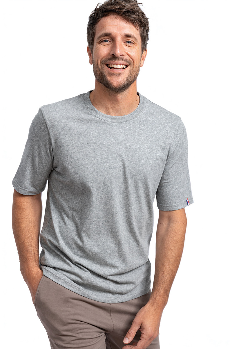 Tee-shirt coton bio 4 B Solfin Fabriqué en France