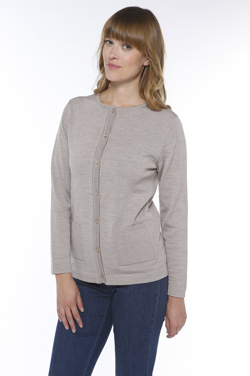 Cardigan en laine 16 B Solfin Fabriqué en France