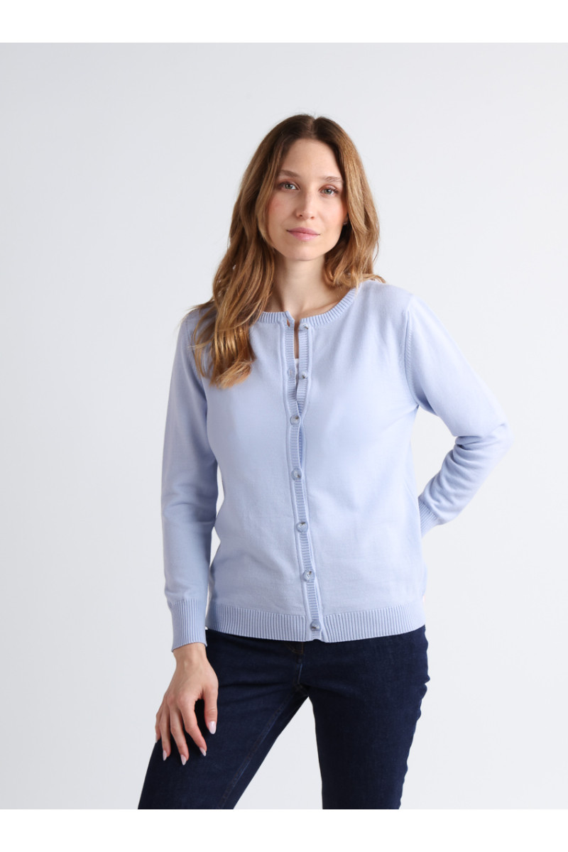 Cardigan 100% laine 1 B Solfin Fabriqué en France