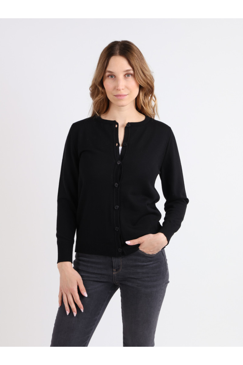 Cardigan 100% laine 5 B Solfin Fabriqué en France