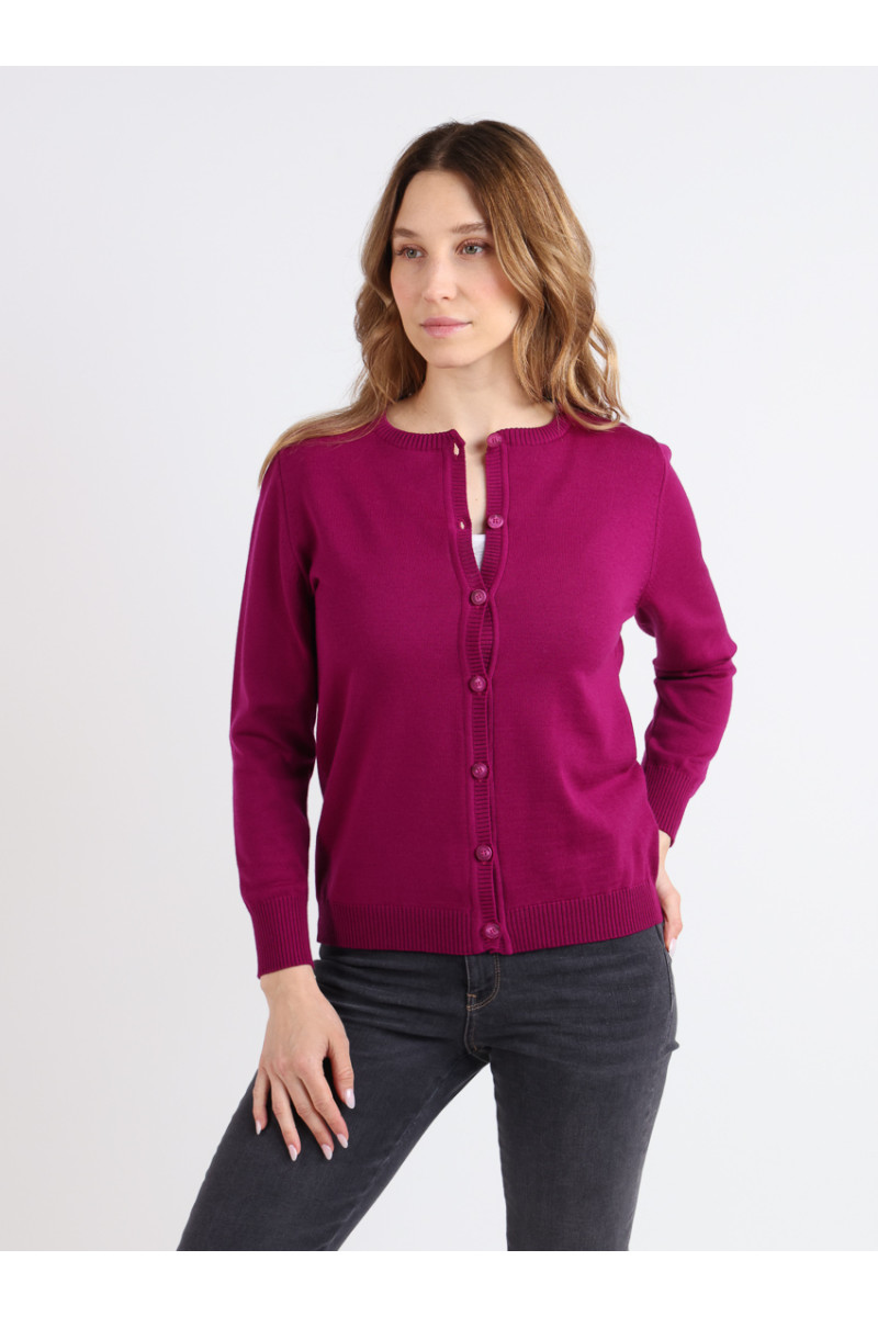 Cardigan 100% laine 9 B Solfin Fabriqué en France