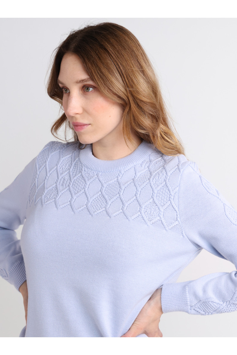 Pull torsades 2 B Solfin Fabriqué en France
