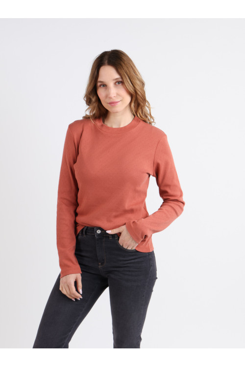 Tee-shirt avec col montant 1 B Solfin Fabriqué en France