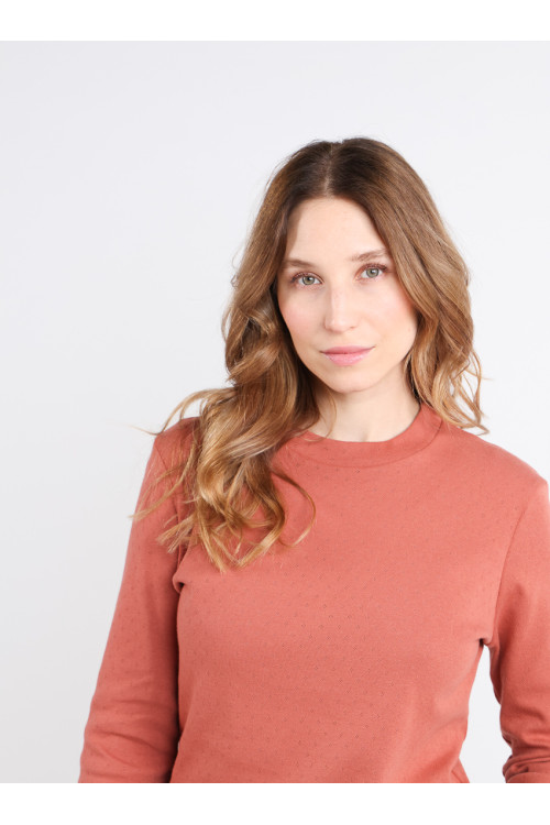 Tee-shirt avec col montant 1 B Solfin Fabriqué en France 2