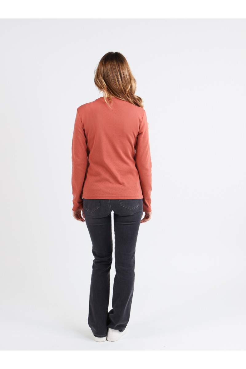 Tee-shirt avec col montant 4 B Solfin Fabriqué en France