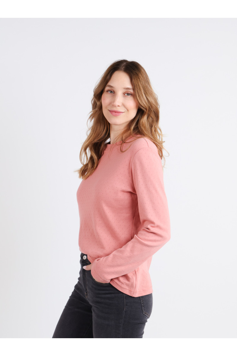 Tee-shirt avec col montant 6 B Solfin Fabriqué en France