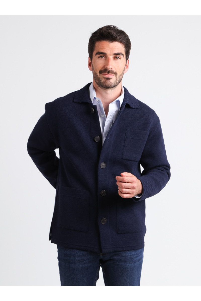 Veste en laine 1 B Solfin Fabriqué en France