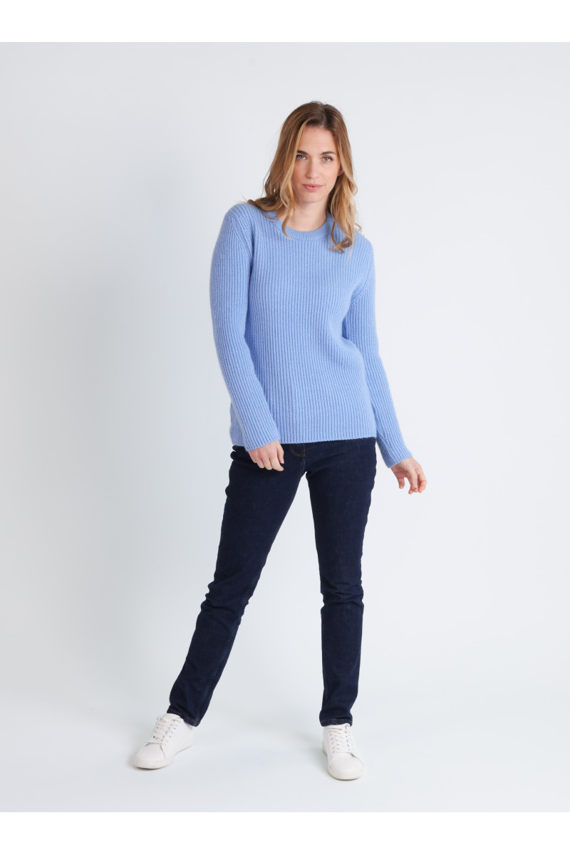 Pull femme en mohair 4 B Solfin Fabriqué en France