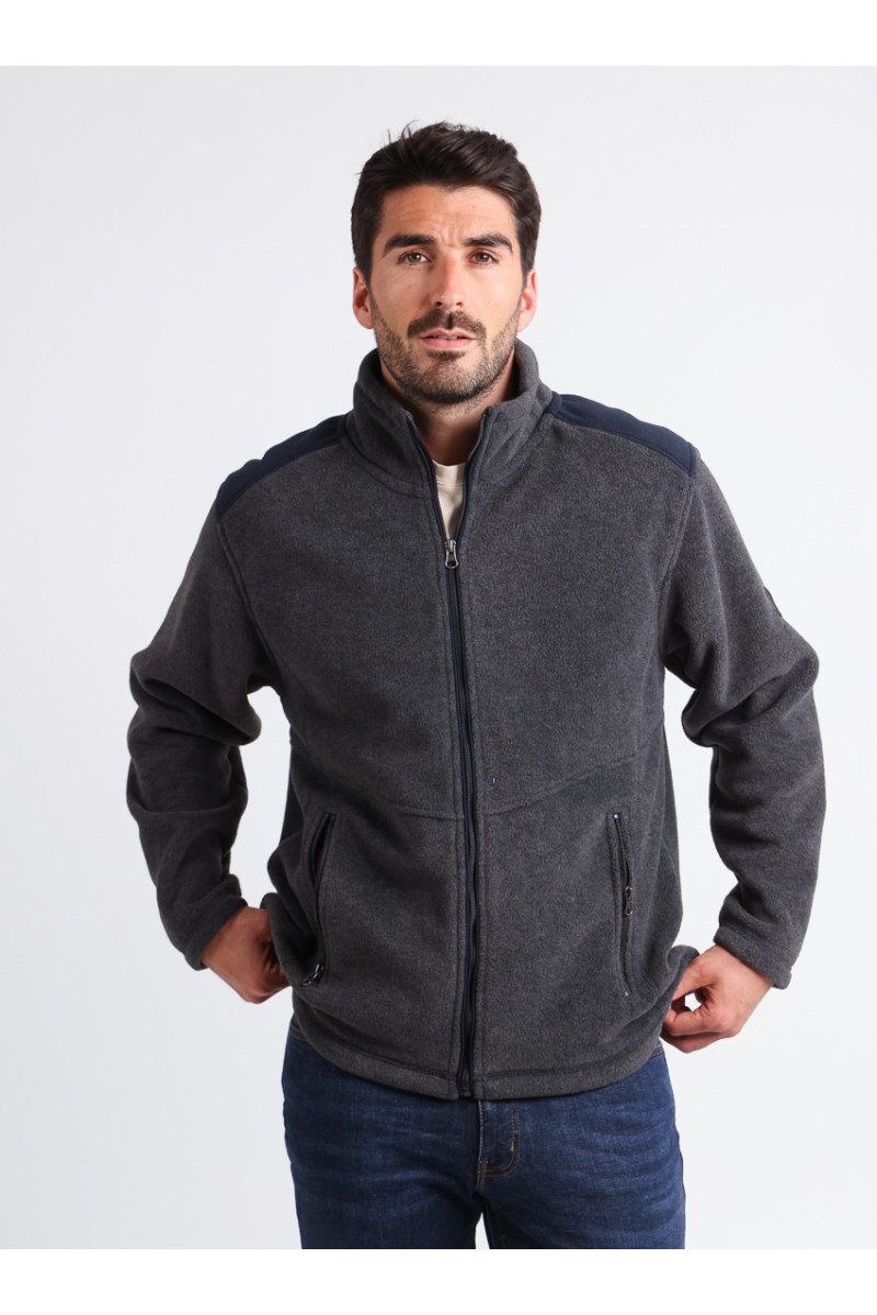 Polaire homme 1 B Solfin Fabriqué en France