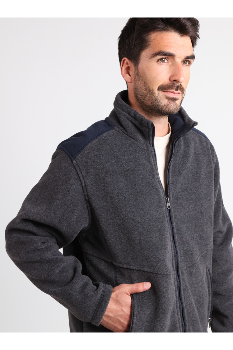 Polaire homme 2 B Solfin Fabriqué en France