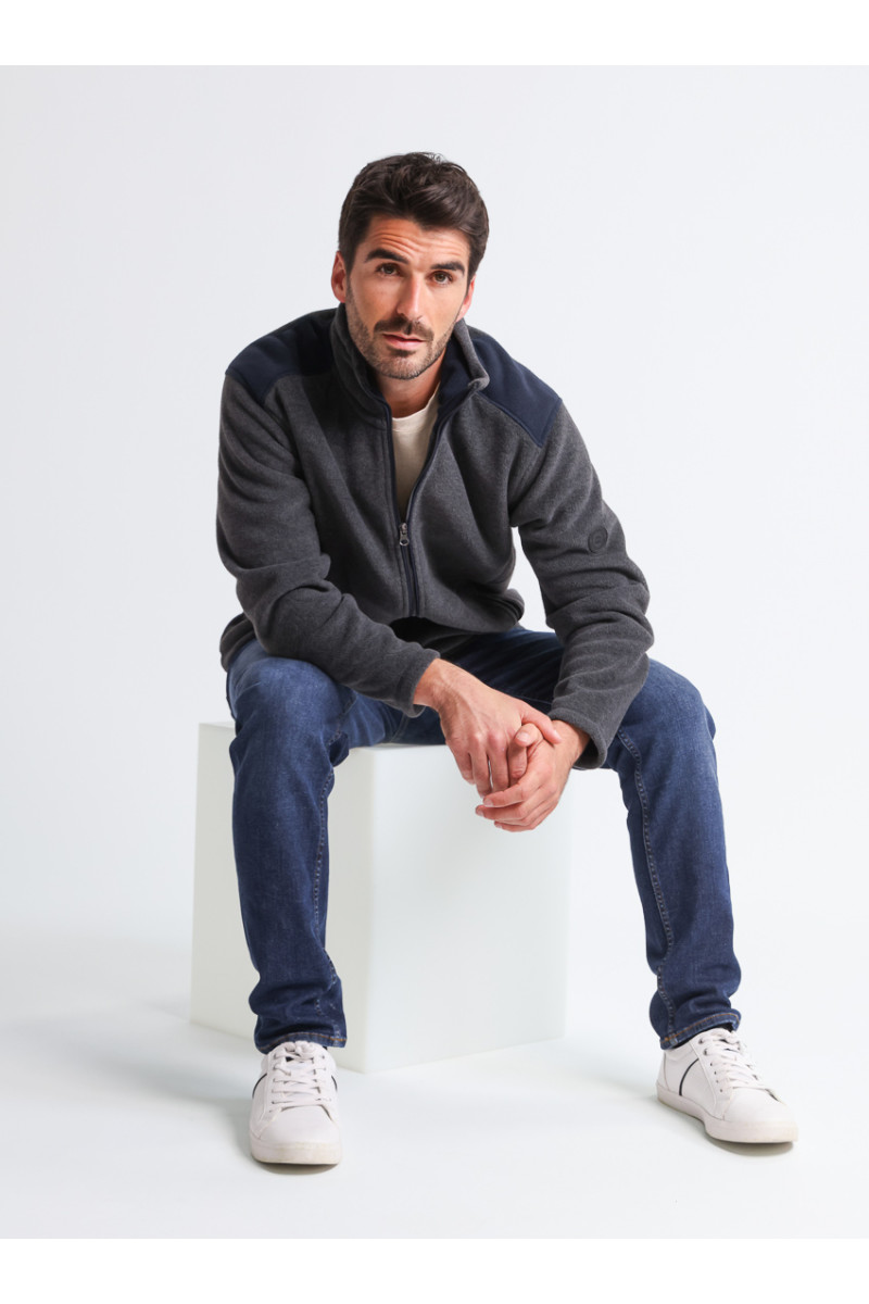 Polaire homme 4 B Solfin Fabriqué en France