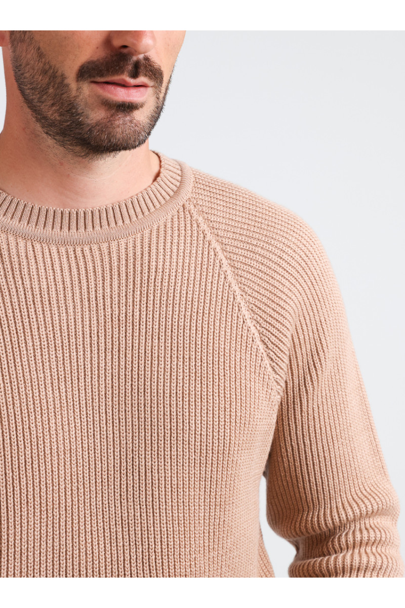 Pull laine en maille 3 B Solfin Fabriqué en France