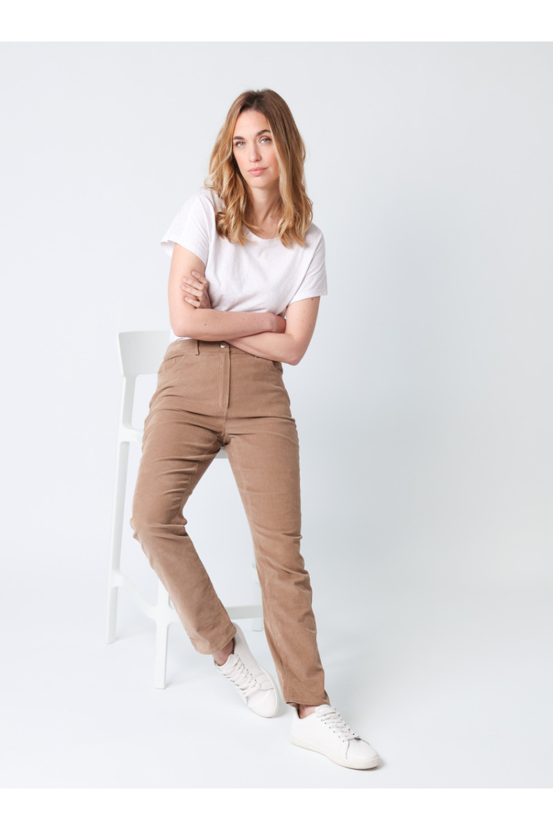 Pantalon en velours 11 B Solfin Fabriqué en France
