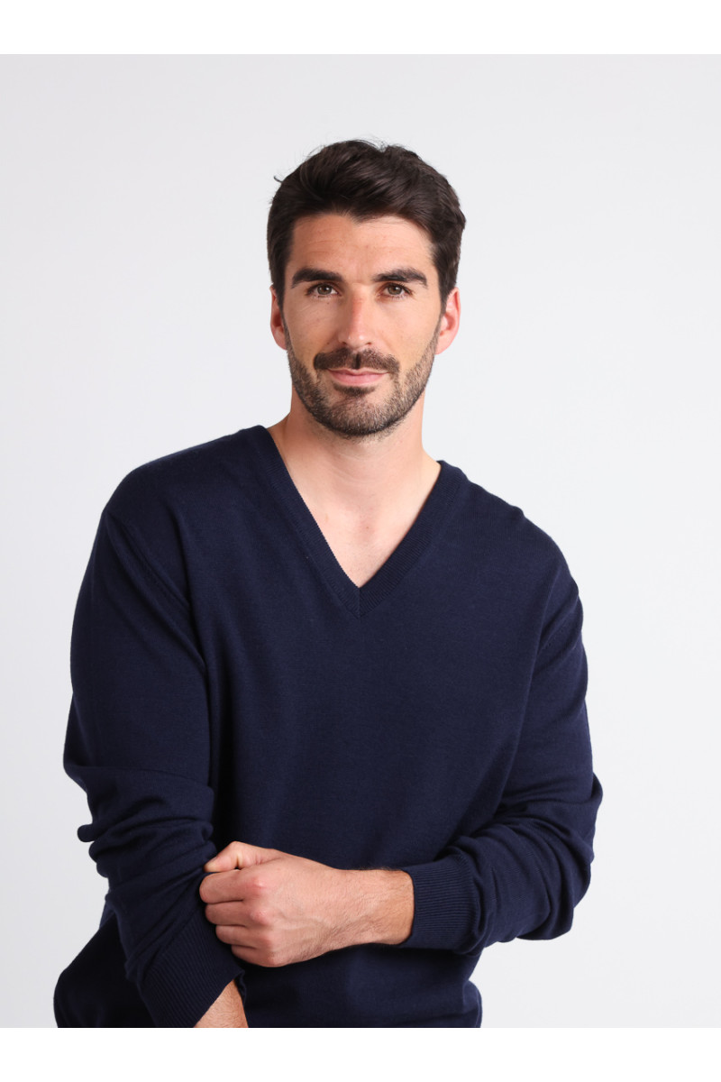 Pull mérinos 30 B Solfin Fabriqué en France