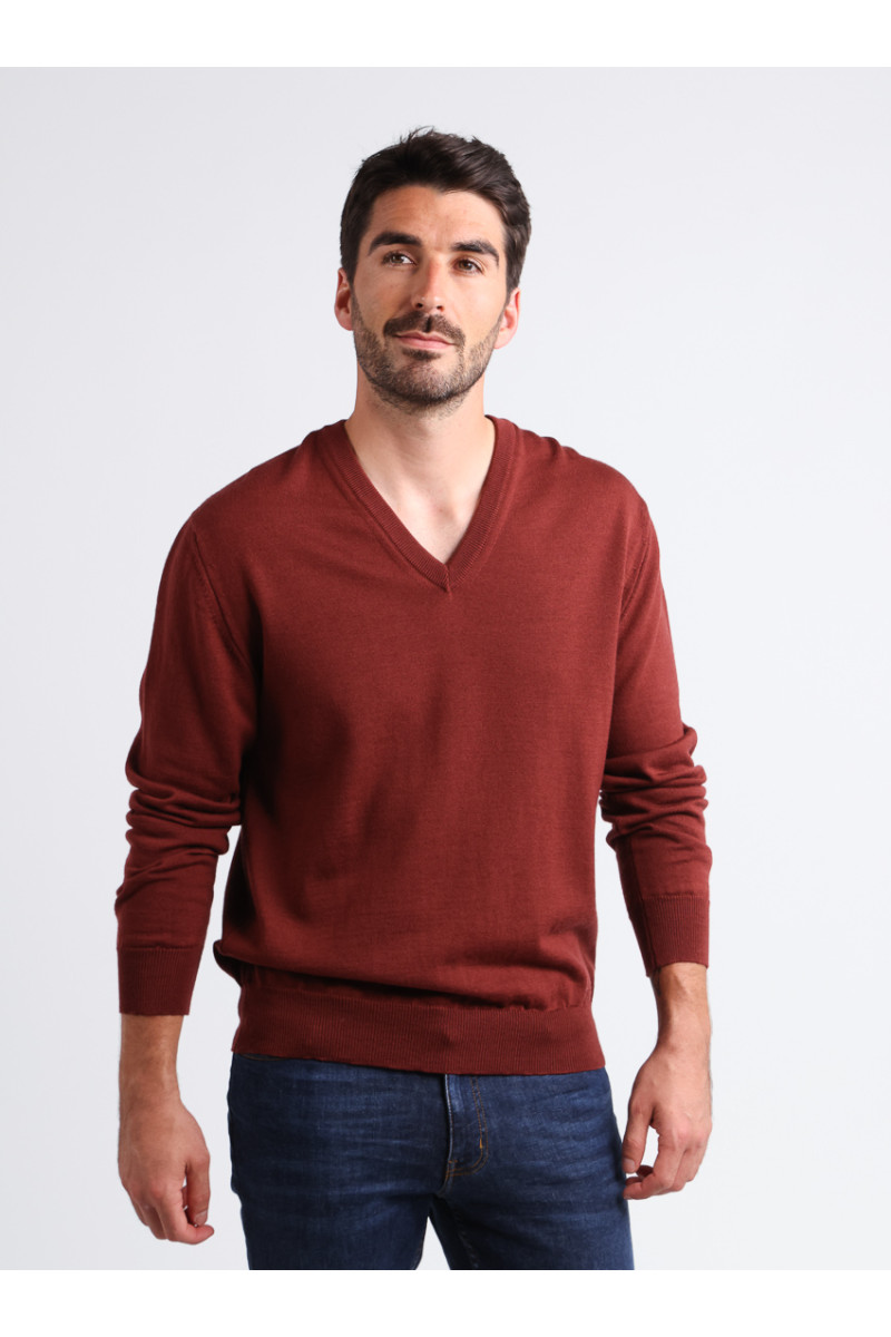 Pull mérinos 3 B Solfin Fabriqué en France