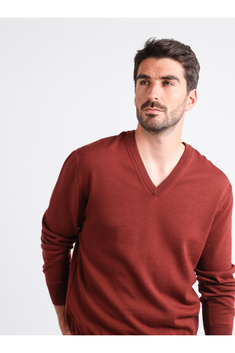 Pull mérinos 33 B Solfin Fabriqué en France