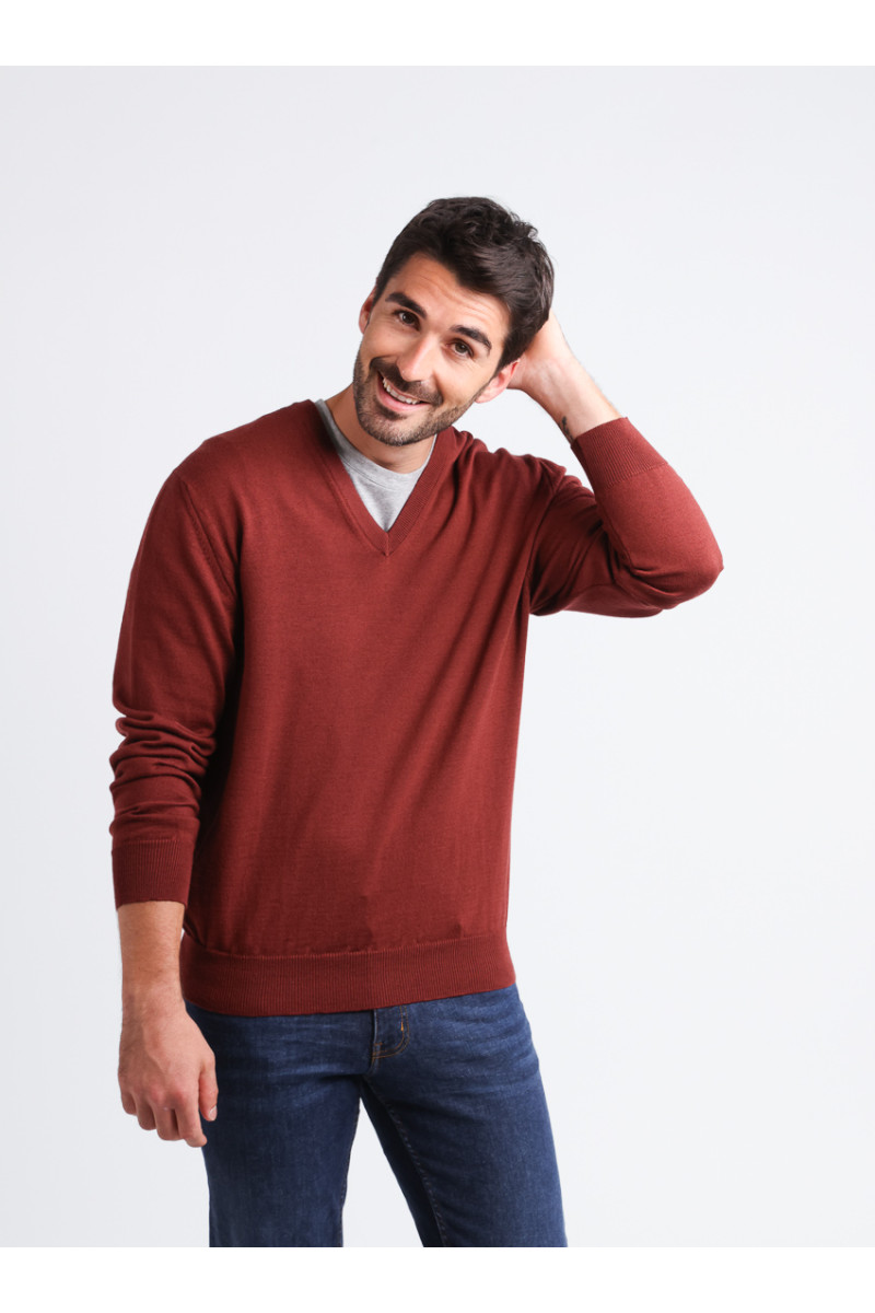 Pull mérinos 35 B Solfin Fabriqué en France
