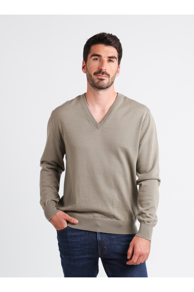 Pull mérinos 4 B Solfin Fabriqué en France