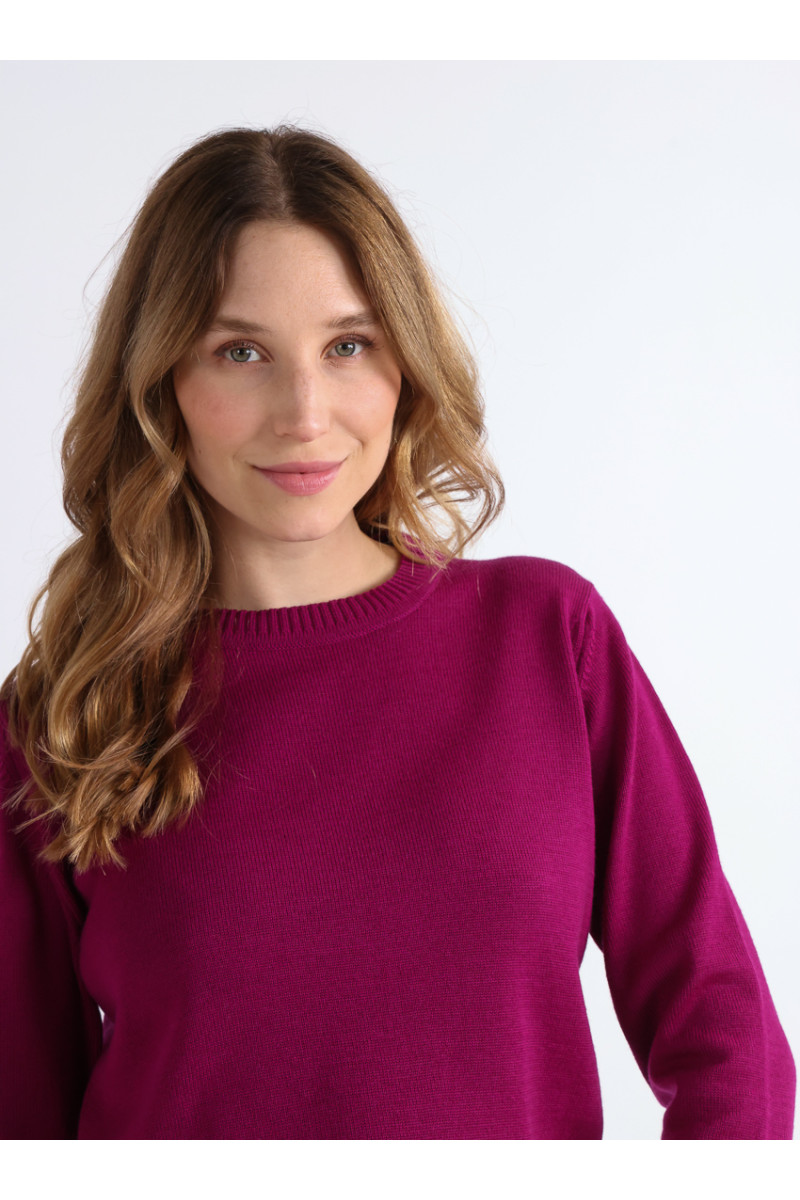 Pull épais en laine 14 B Solfin Fabriqué en France