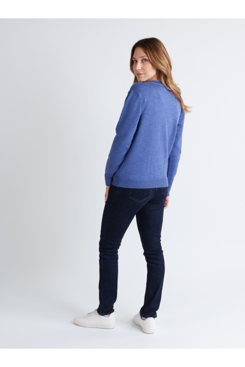 Gilet laine en jersey épais 11 B Solfin Fabriqué en France