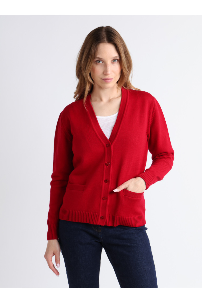 Gilet laine en jersey épais 12 B Solfin Fabriqué en France
