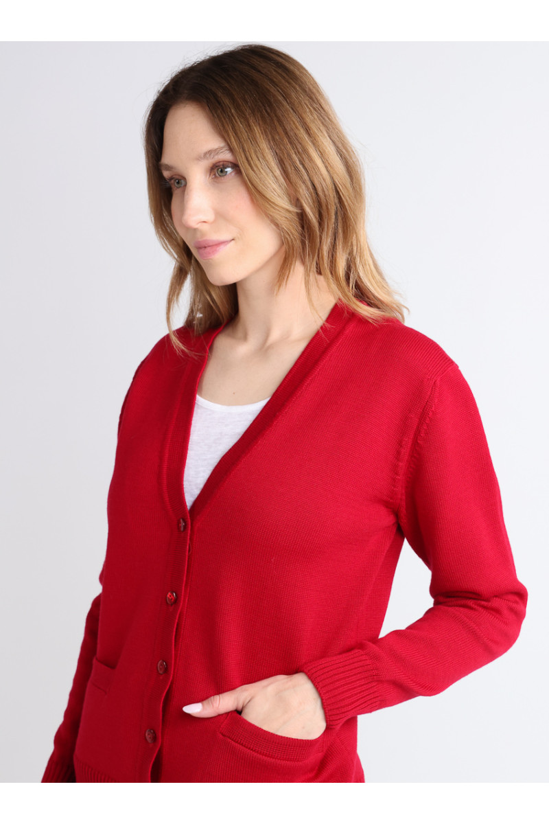 Gilet laine en jersey épais 13 B Solfin Fabriqué en France