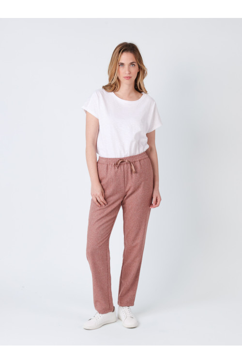 Pantalon femme en laine 1 B Solfin Fabriqué en France