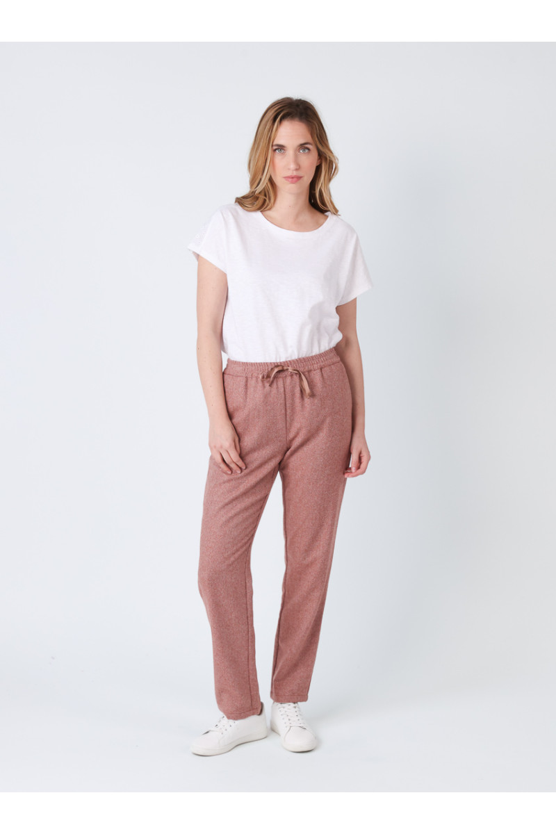 Pantalon femme en laine 1 B Solfin Fabriqué en France