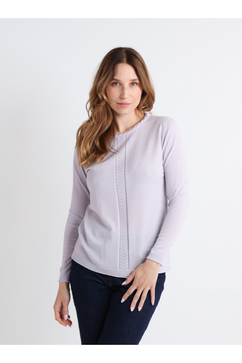 Pull en laine mérinos 7 B Solfin Fabriqué en France